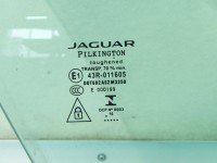 Szyba drzwi przód prawa JAGUAR XF II X260 sedan