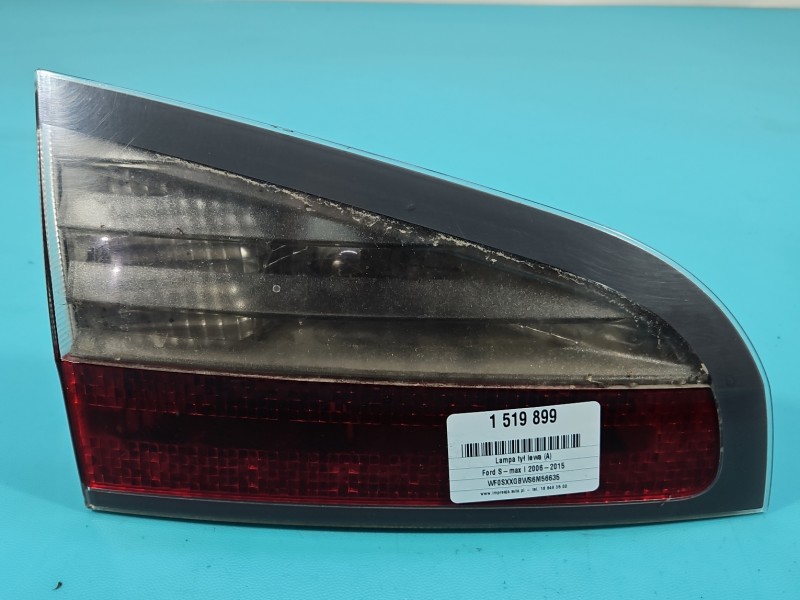 Lampa tył lewa Producent części: FORD, Zabrudzenia wewnątrz klosza Ford S-max I MK1 HB