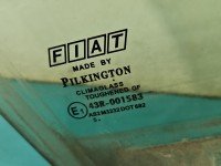 Szyba drzwi przód prawa Fiat Grande Punto HB