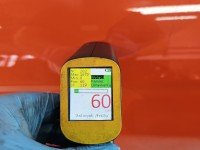 DRZWI PRZÓD LEWE KIEROWCY Opel Corsa F 5d pomarańczowy KVH