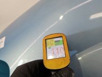 Błotnik przód lewy Citroen C3 I błękitny KMY
