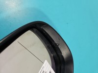 Lusterko lewe Toyota Auris I elektryczny, Europejska, Kod lakieru: 1F7, składane elektrycznie, pęknięta obudowa, 9 pin europa