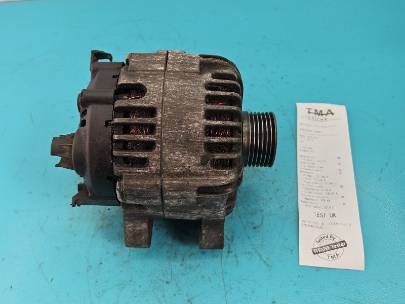 TEST Alternator Peugeot 407 9645865180 3.0 V6