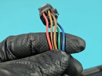 Lusterko lewe pin Peugeot 206 HB 5d kolor srebrny europa