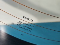 Szyba tylna KLAPY BAGAŻNIKA TYŁ Toyota Corolla E21 19- sedan