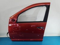 DRZWI PRZÓD LEWE KIEROWCY Dacia Sandero I 08-12 5d bordowy TEB76