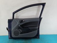 DRZWI PRZÓD PRAWE PASAŻERA Seat Ibiza IV 6J 5d granatowy LW5U