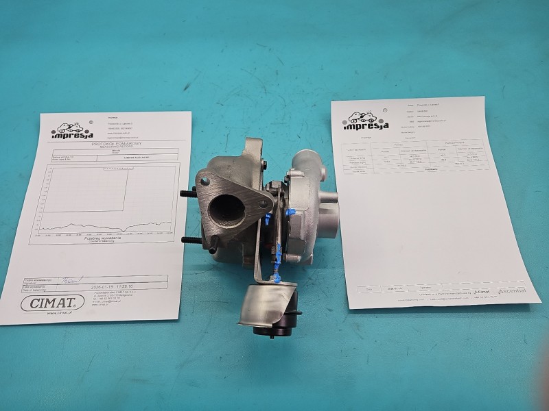 Turbosprężarka Regenerowana Audi A4 B5 454158-1, 028145702C 1.9 tdi 110KM