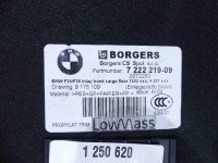 Wykładzina bagażnika podłoga BMW X3 F25 7222219, 9175109