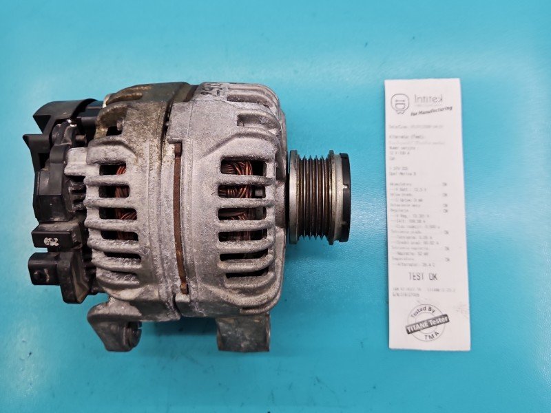 TEST Alternator Opel Meriva B 10-17 0124425085, 13266809 1.4 T