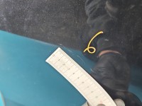 Drzwi tył lewe BMW F01 sedan 4d 475/9 Black Sapphire Metalic