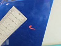 DRZWI PRZÓD LEWE KIEROWCY Skoda Fabia III 5d niebieski lf5w-8x8x