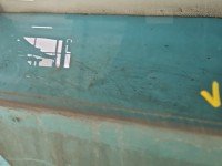 Szyba drzwi przód prawa Audi A5 8T