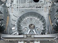 Pas tylny podłoga bagażnika Dacia Sandero III 20- wanna HB