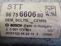 TEST Rozrusznik Peugeot 308 II T9 1.6 hdi 9675660680, 0001174601