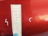 DRZWI PRZÓD PRAWE PASAŻERA Renault Clio II 3d bordowy TE876