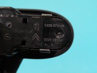 Przełącznik szyb Peugeot 307 53269704, 96531124XT Peugeot, Europejska, 4x szyba + lusterek, Wytarty panel EU