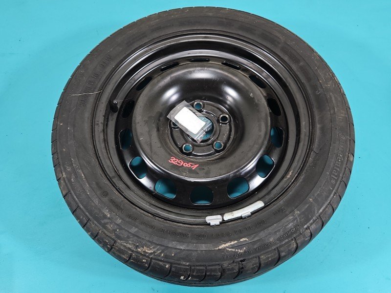 Koło zapasowe 16" dojazdowe dojazdówka Skoda Superb I Rozstaw śrub: 5x112, Continental, 205 mm, Profil opony: 55, 205/55...