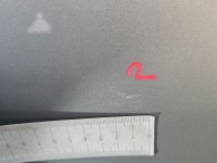 Drzwi tył lewe Ford Freestyle Taurus X HB 5d beżowy PNUPL0 - Silver Birch Metallic