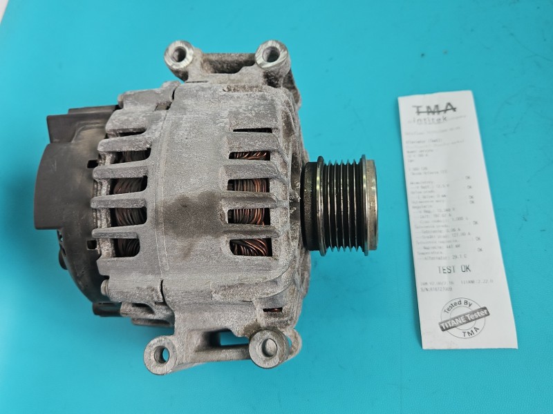 TEST Alternator Skoda Octavia III 06K903015B, 2715550B 2.0 TSI (DKZA)