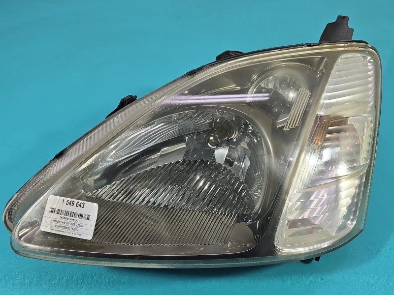 Reflektor lewy lampa przód Honda Civic VII EUROPA