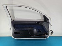 DRZWI PRZÓD LEWE KIEROWCY Peugeot 206 3d biały EWPB