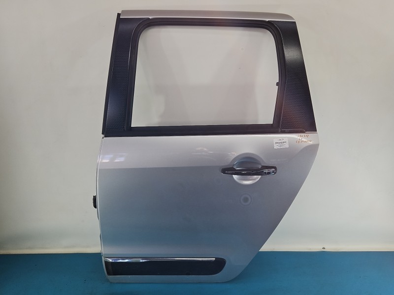 Drzwi tył lewe Citroen C3 Picasso 08-17 HB 5d srebrny EZRC