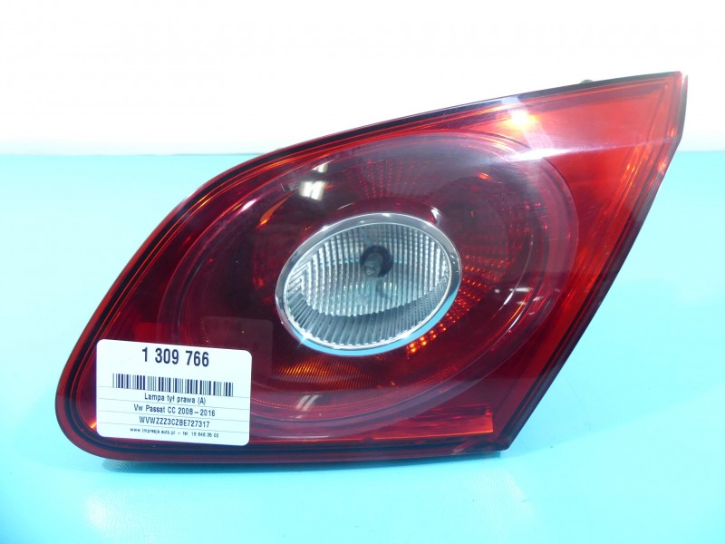 Lampa tył prawa klapy Vw Passat CC sedan EUROPA 3C8945094F