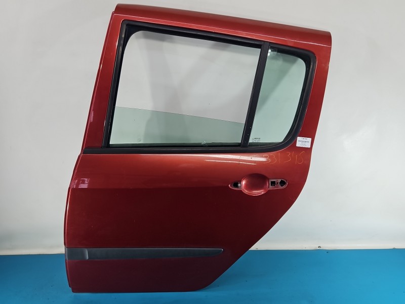 Drzwi tył lewe Renault Modus HB 5d bordowy TEB76