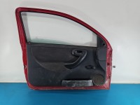 DRZWI PRZÓD LEWE KIEROWCY Opel Corsa C 3d czerwony Y573