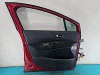 Drzwi przód lewe Peugeot 5008 5d bordowy LKRD