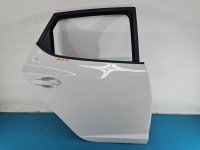 Drzwi tył prawe Seat Ibiza IV 6J HB 5d biały LB9A