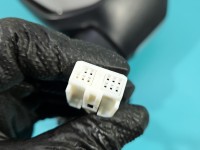 Lusterko lewe Mitsubishi Eclipse Cross rysy, 8pin, elektrycznie składane KOLOR U25 europa