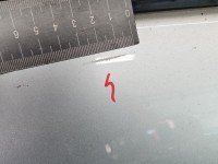 Drzwi przód prawe Mercedes ML W164 5d srebrny C775