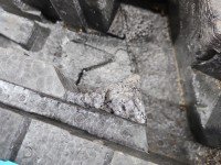 Wkład styropian bagażnika koła zapasowego Vw Golf V 8P0012109A