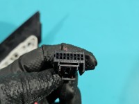 Lusterko lewe Vw Golf plus Rysy na obudowie Kierunkowskaz pływający, 6pin STALOWY LA6Q europa