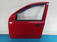 DRZWI PRZÓD LEWE KIEROWCY Fiat Panda II 5d czerwony 111/A