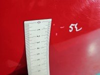 Maska przednia Toyota Yaris III czerwony 3P0