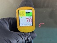 Drzwi przód lewe Ford Fiesta Mk7 5d złoty