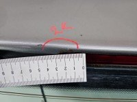 Klapa tył Audi A4 B7 kombi 5d srebrny LY7G