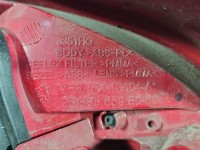 Lampa tył prawa Peugeot, 6 pinów 09-12 Z LISTWĄ ŻARÓWKOWĄ Peugeot 207 HB