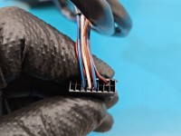 Lusterko prawe Vw Golf plus elektryczny, Europejska, Kod lakieru: LA7W, rysy. 6pin europa