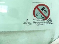 Szyba drzwi przód lewa Citroen C4 Grand Picasso II 13-22 HB