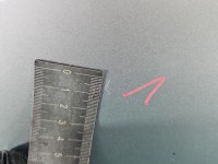 DRZWI PRZÓD PRAWE PASAŻERA Peugeot 207 3d srebrny