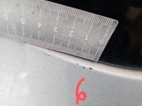 Klapa tył Ford Focus Mk3 kombi 5d srebrny Moondust Silver
