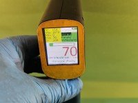 Drzwi przód lewe Seat Ibiza IV 6J 3d seledynowy LS1T