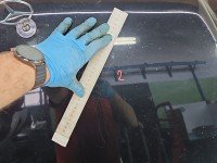 Maska przednia Mercedes W211 czarny C197