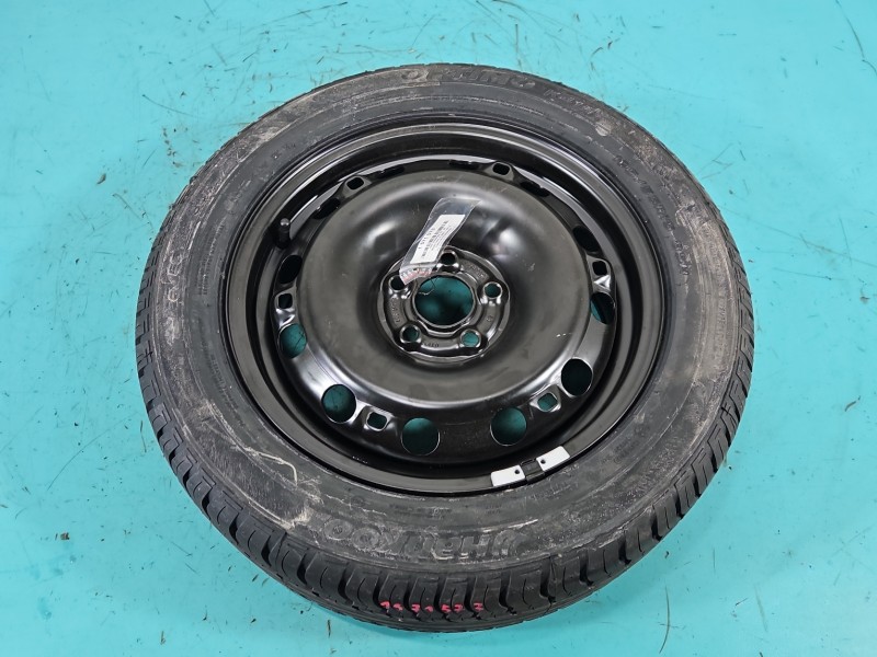 Koło zapasowe 15" dojazdowe dojazdówka Skoda Fabia II Rozstaw śrub: 5x100, Hankook, 195 mm, Profil opony: 55, Waga produktu...