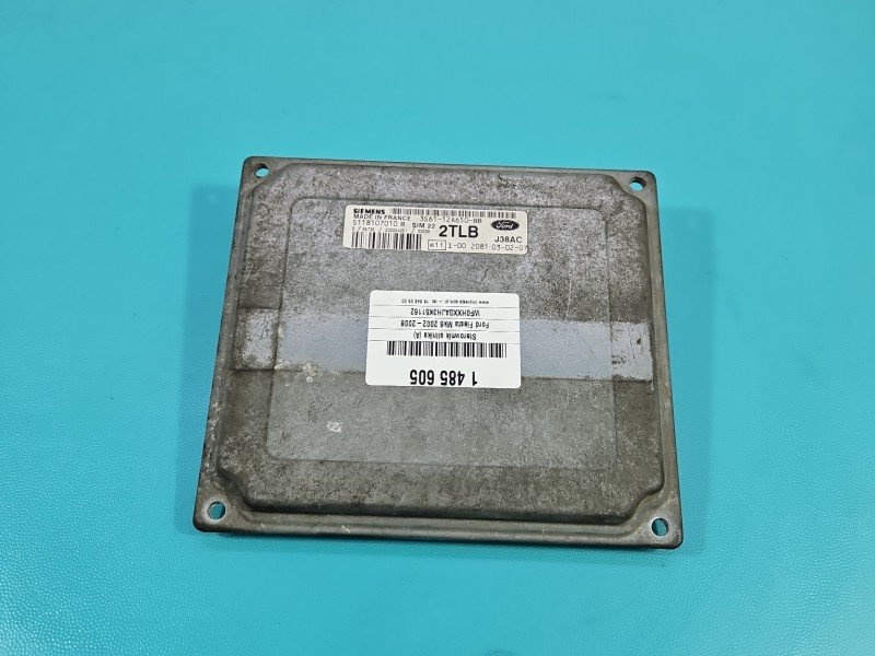 Komputer Sterownik silnika 3S61-12A650-BB, S118107010B Ford Fiesta Mk6 1.2 8v Komputer Sterownik silnika 3S61-12A650-BB, S118107010B Ford Fiesta Mk6 1.2 8v