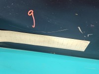 DRZWI PRZÓD LEWE KIEROWCY Daewoo Lanos 5d granatowy